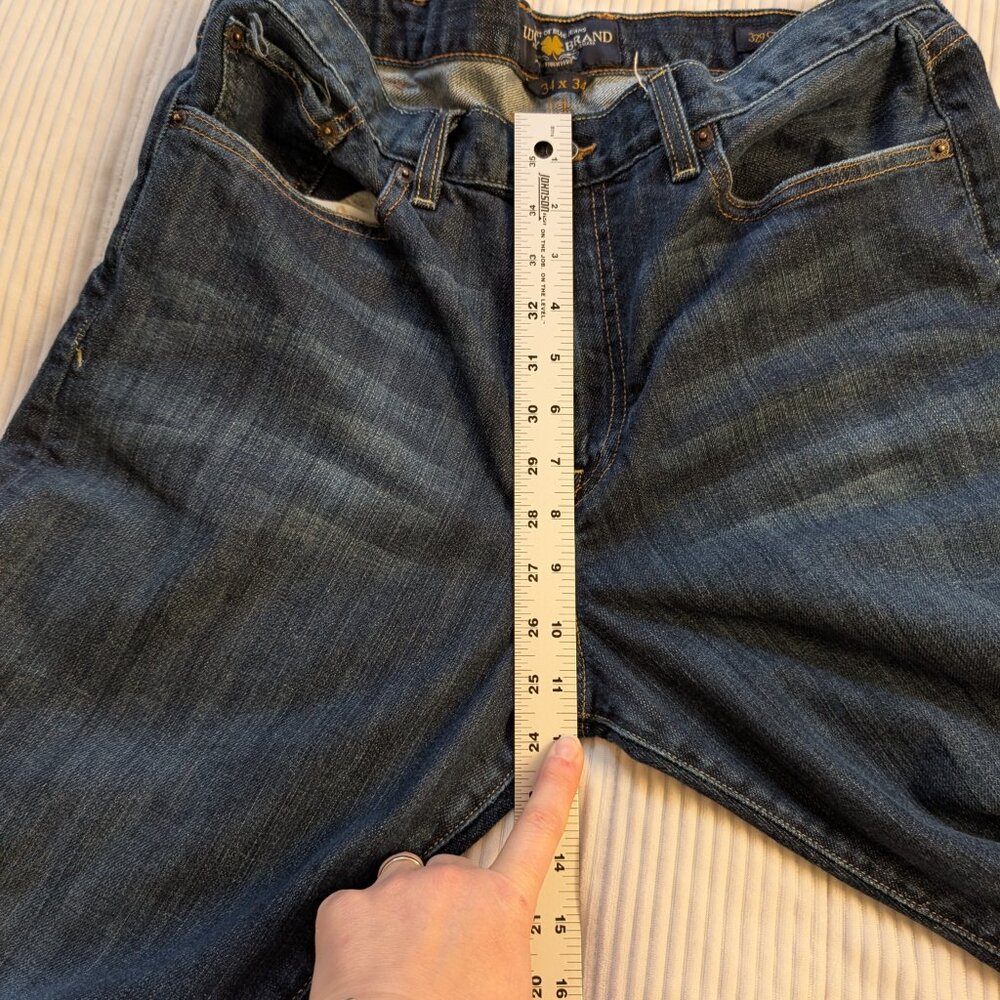 Lucky Brand 329 Classic Straight 34x34 men's jeans EUC - Picture 8 of 14